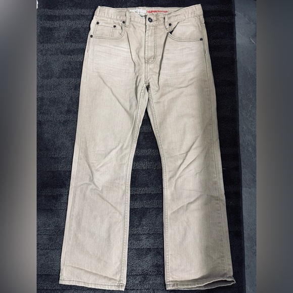Urban Pipline Boys 18 Tan/Khaki Jeans - Picture 5 of 5